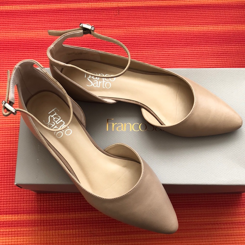 Franco Sarto Women's Slide Ballerina/Skimmer Ballet Flat